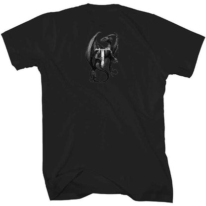 Trivium T Shirt - Perched Dragon