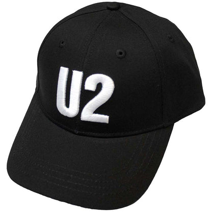 U2 Baseball Caps - White Logo