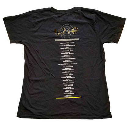 U2 Woman's T Shirt - I+E Tour Bed Photo