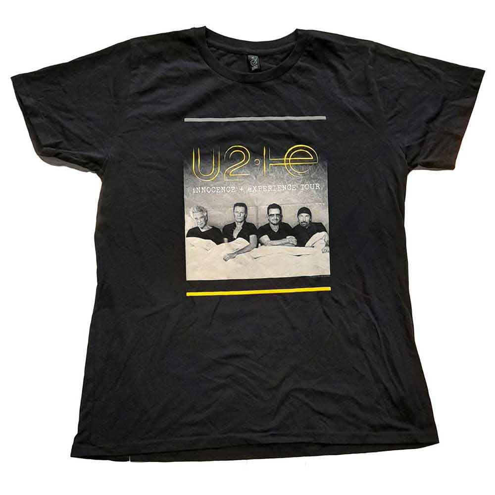 U2 Woman's T Shirt - I+E Tour Bed Photo