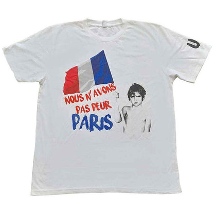 U2 T Shirt - Paris 2015 Nous N'Avons Pas Peur