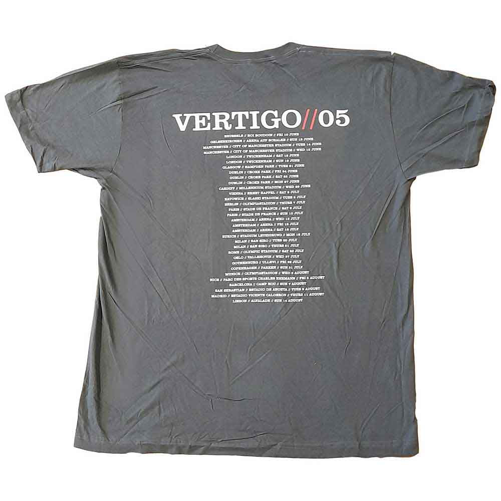 U2 T Shirt - Vertigo Tour 2005 Live