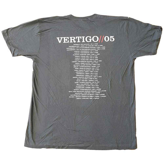 U2 T Shirt - Vertigo Tour 2005 Live