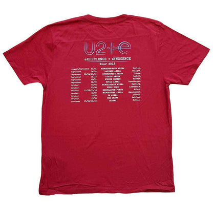U2 T Shirt - E+I 2018 Tour Dates