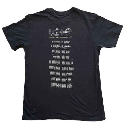 U2 T Shirt - I+E Tour 2015 Band Silhouettes