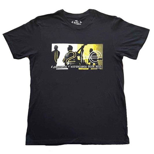 U2 T Shirt - I+E Tour 2015 Band Silhouettes