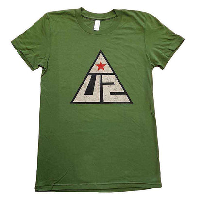U2 Woman's T Shirt - Glastonbury 2011 Pyramid Stage