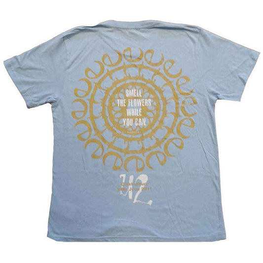 U2 T Shirt - Glastonbury 2011 Smell The Flowers