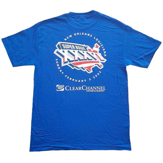 U2 T Shirt - Superbowl XXXVI 2002