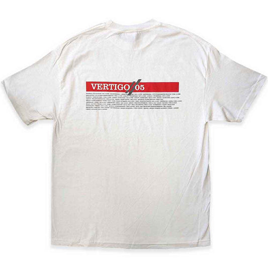 U2 T Shirt - Vertigo 2005 Band Photo