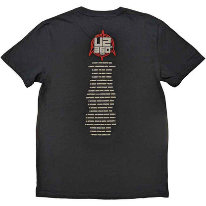 U2 T Shirt - 360 Degree Tour 2010 Equals