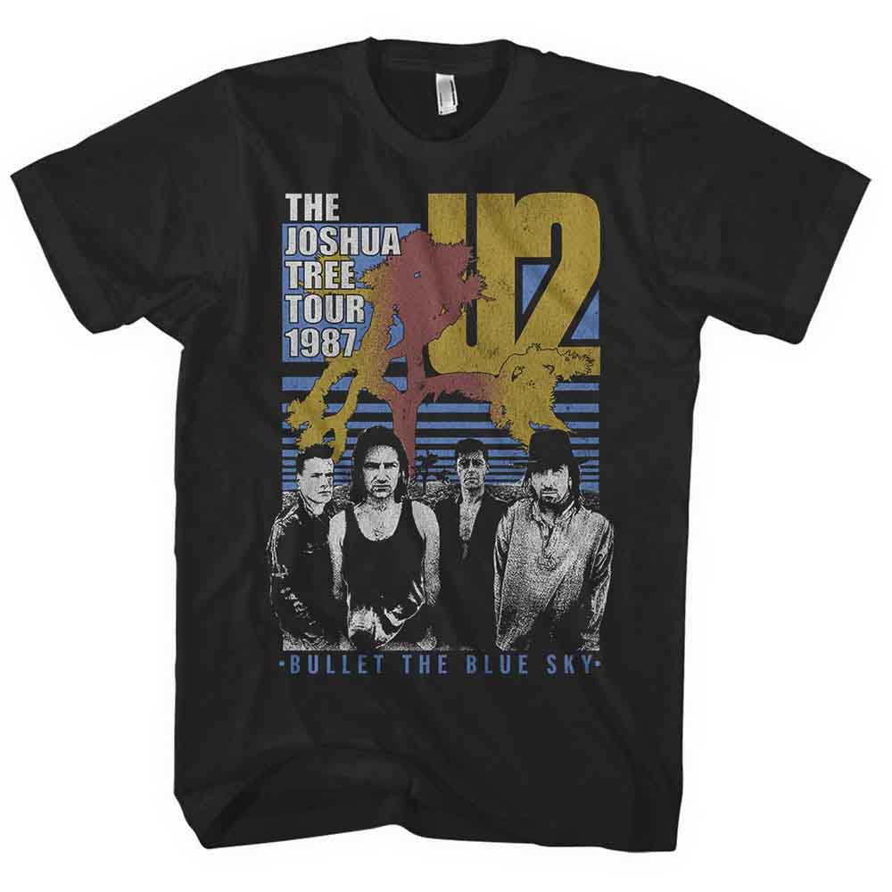 U2 T Shirt - Bullet The Blue Sky