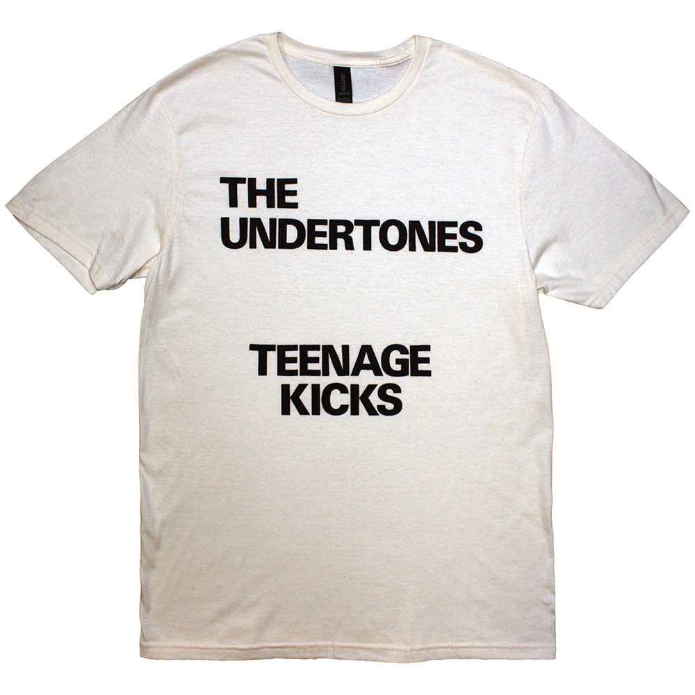The Undertones T Shirt - Teenage Kicks Text | Buy Now For 24.99