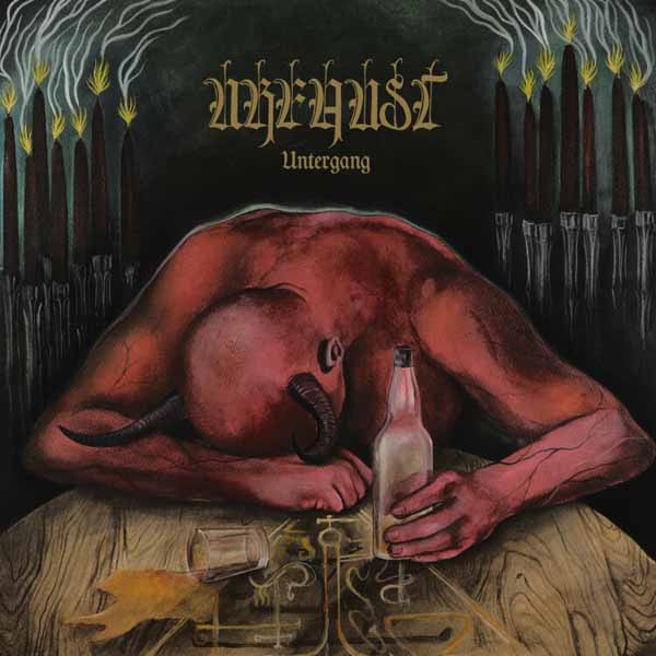Urfaust LP - Untergang (Dark Green Marbled Vinyl) | Buy Now For 70.99