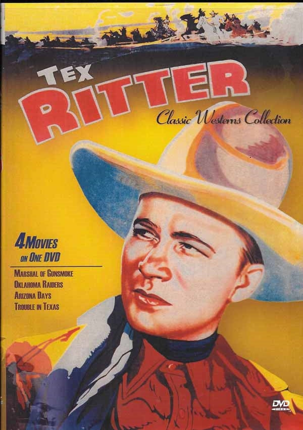 Feature Film DVD - Tex Ritter Classic Westerns - Four Feature | Buy Now For 19.99