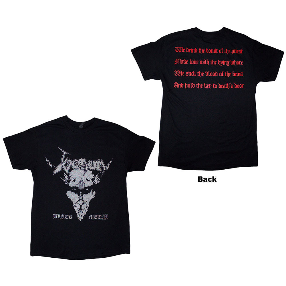 Venom T Shirt - Black Metal | Buy Now For 24.99