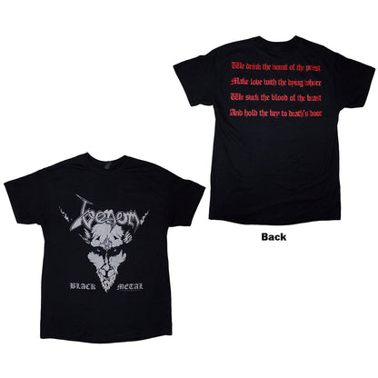 Venom T Shirt - Black Metal | Buy Now For 24.99