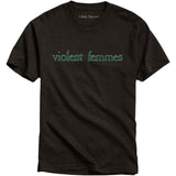 Violent Femmes T Shirt - Green Vintage Logo