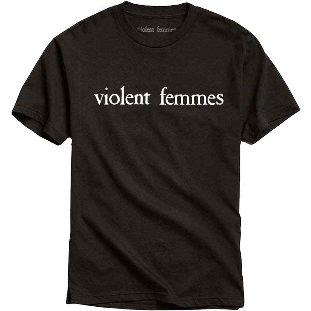 Violent Femmes T Shirt - White Vintage Logo