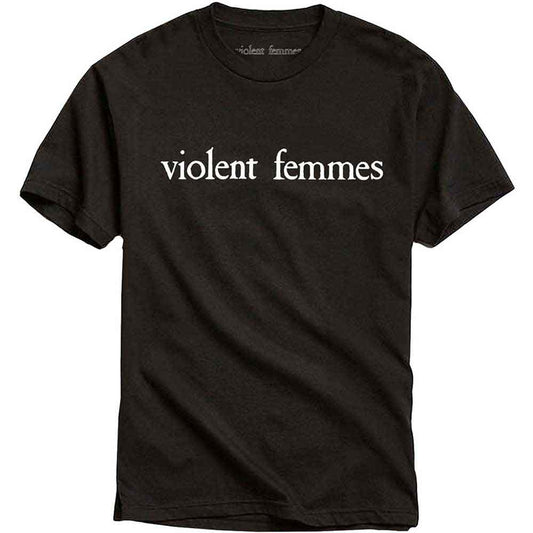 Violent Femmes T Shirt - White Vintage Logo