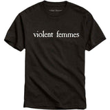 Violent Femmes T Shirt - White Vintage Logo
