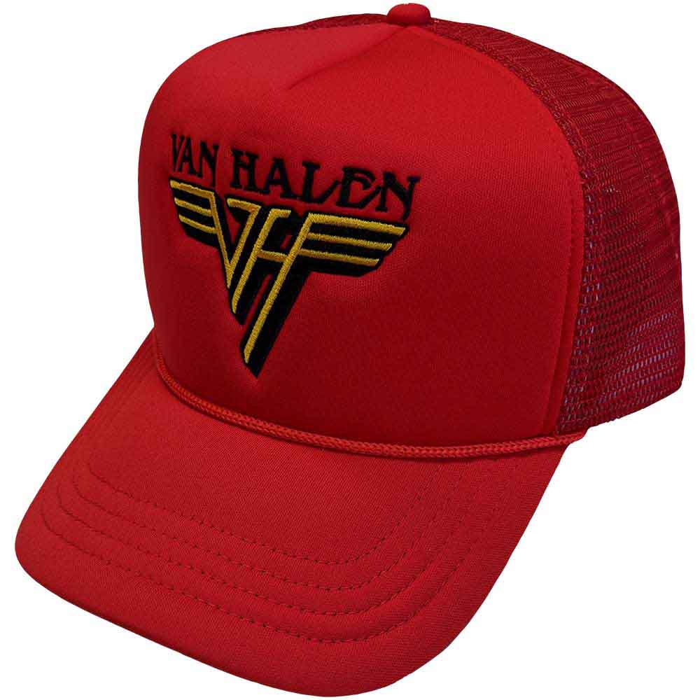 Van Halen Baseball Caps - Text & Yellow Logo