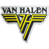 Van Halen Patches - Iron On - Text & Yellow Logo