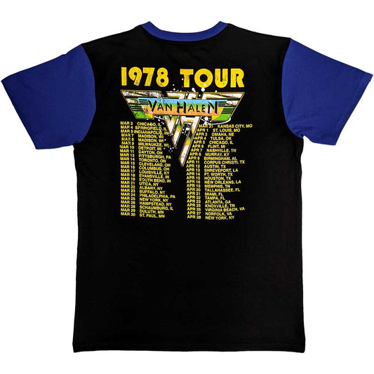 Van Halen T Shirt - 1978 Tour Dates
