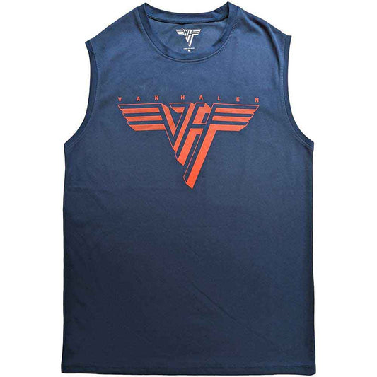 Van Halen Vest Top - Classic Red Logo