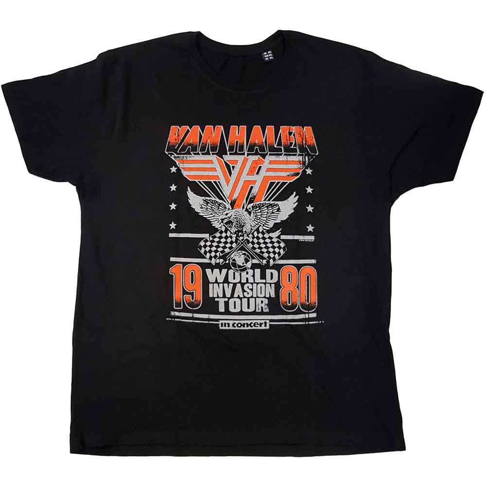 Van Halen T Shirt - Invasion Tour '80