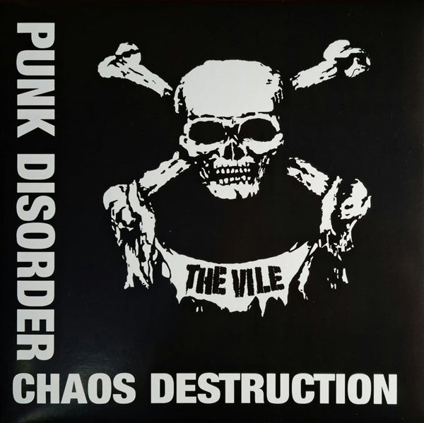  The Vile LP - Punk Disorder Chaos Destruction (Coloured Marble Vinyl) | Buy Now For 26.99