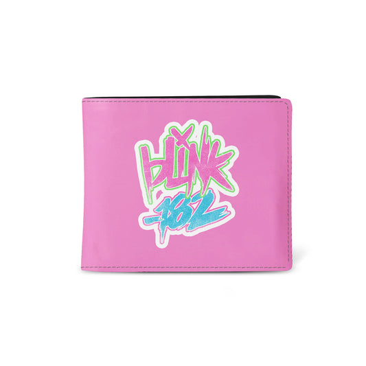 Rocksax Blink 182 Wallet - Logo Pink  | Buy Now For 19.99