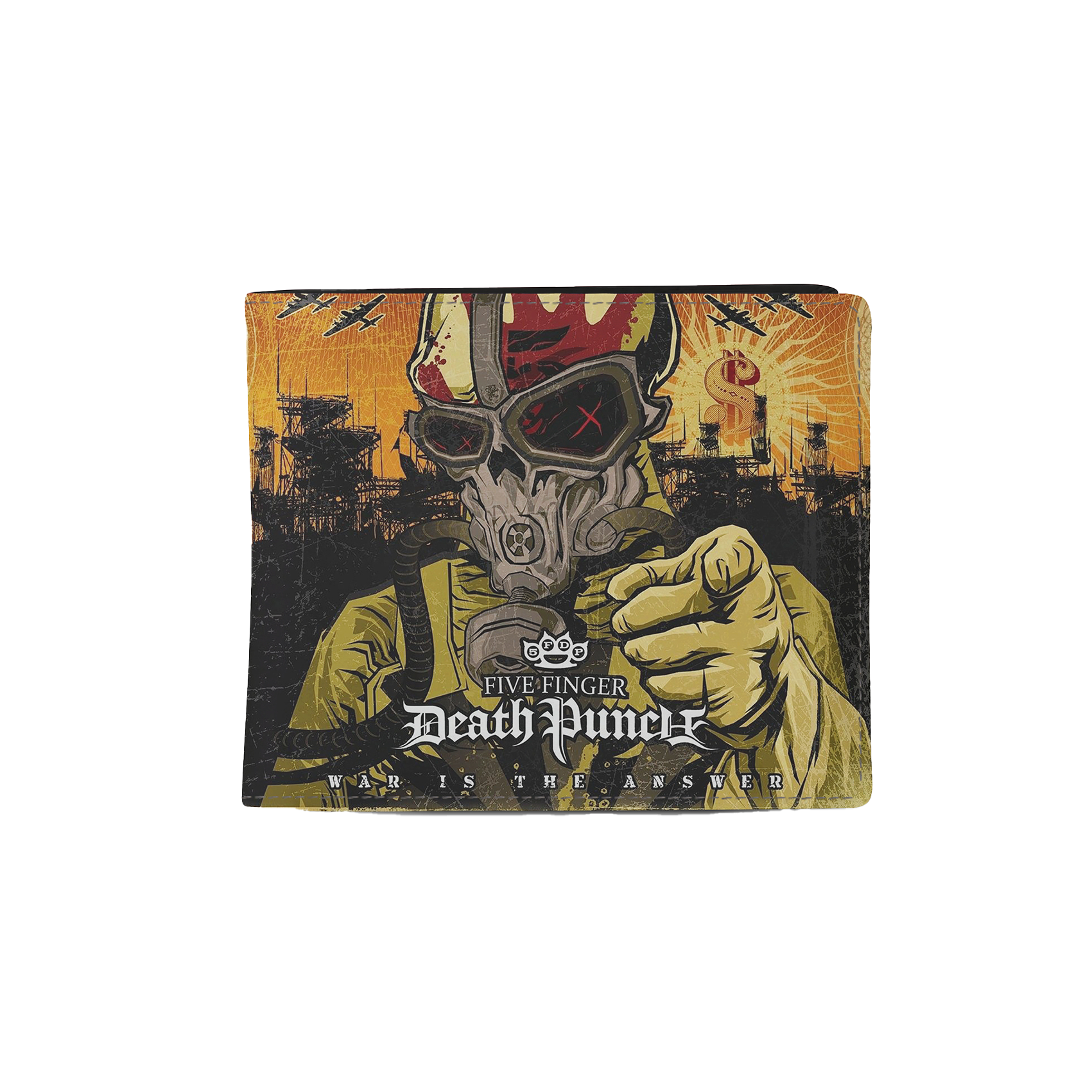 Rocksax Five Finger Death Punch Wallet - War Is The Answer  | Buy Now For 19.99