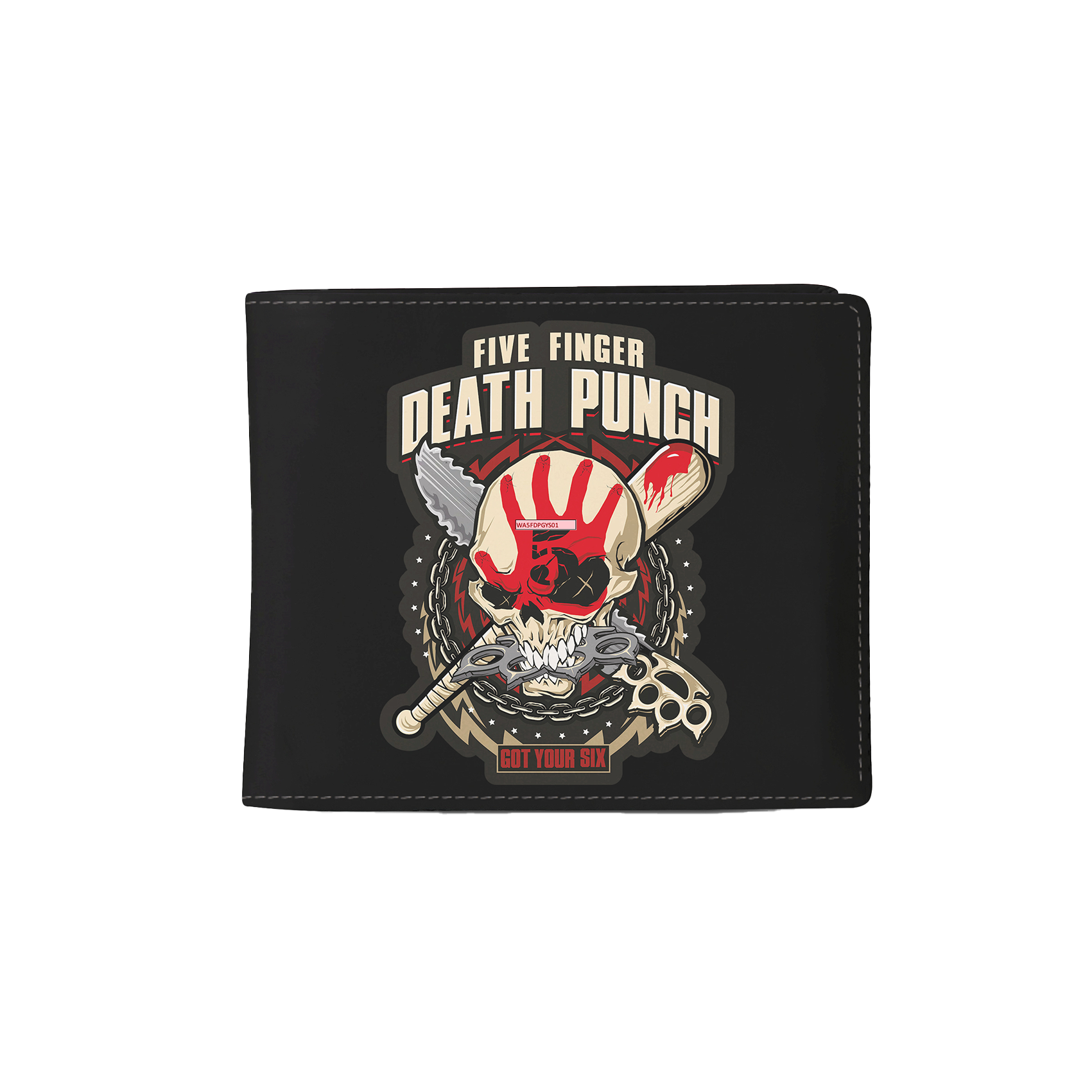 Rocksax Five Finger Death Punch Wallet - Got Your Six  | Buy Now For 19.99