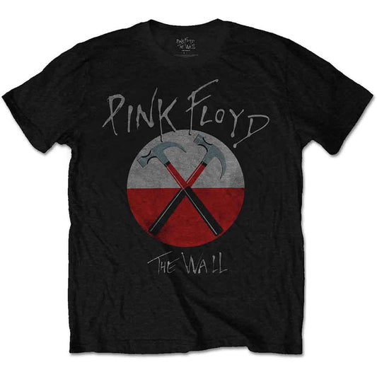 Pink Floyd The Wall T Shirt - TheWall Hammers Logo