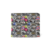 Rocksax Madness Premium Wallet - Badges
