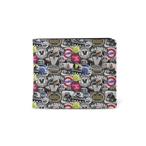 Rocksax Madness Premium Wallet - Badges