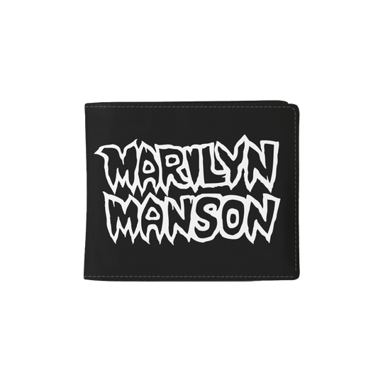 Rocksax Marilyn Manson Wallet - Logo  | Buy Now For 19.99