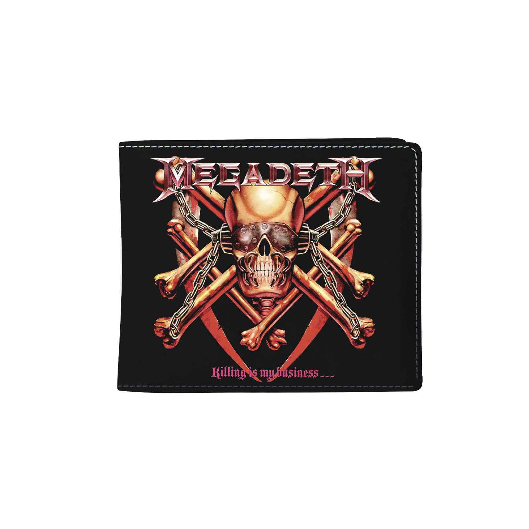 Rocksax Megadeth Wallet - Killing Is My Business  | Buy Now For 19.99
