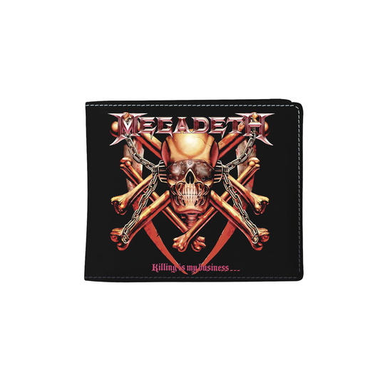 Rocksax Megadeth Wallet - Killing Is My Business  | Buy Now For 19.99