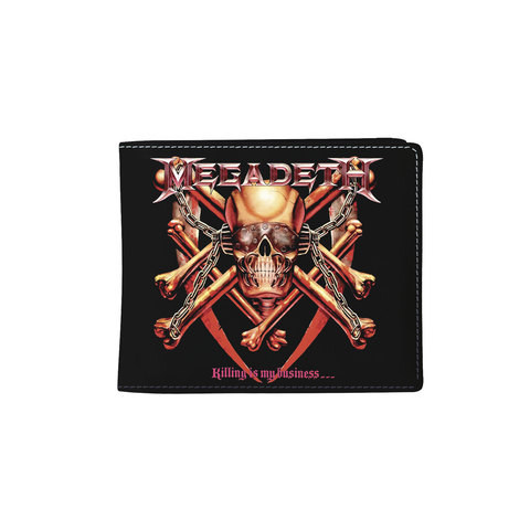 Rocksax Megadeth Wallet - Killing Is My Business  | Buy Now For 19.99