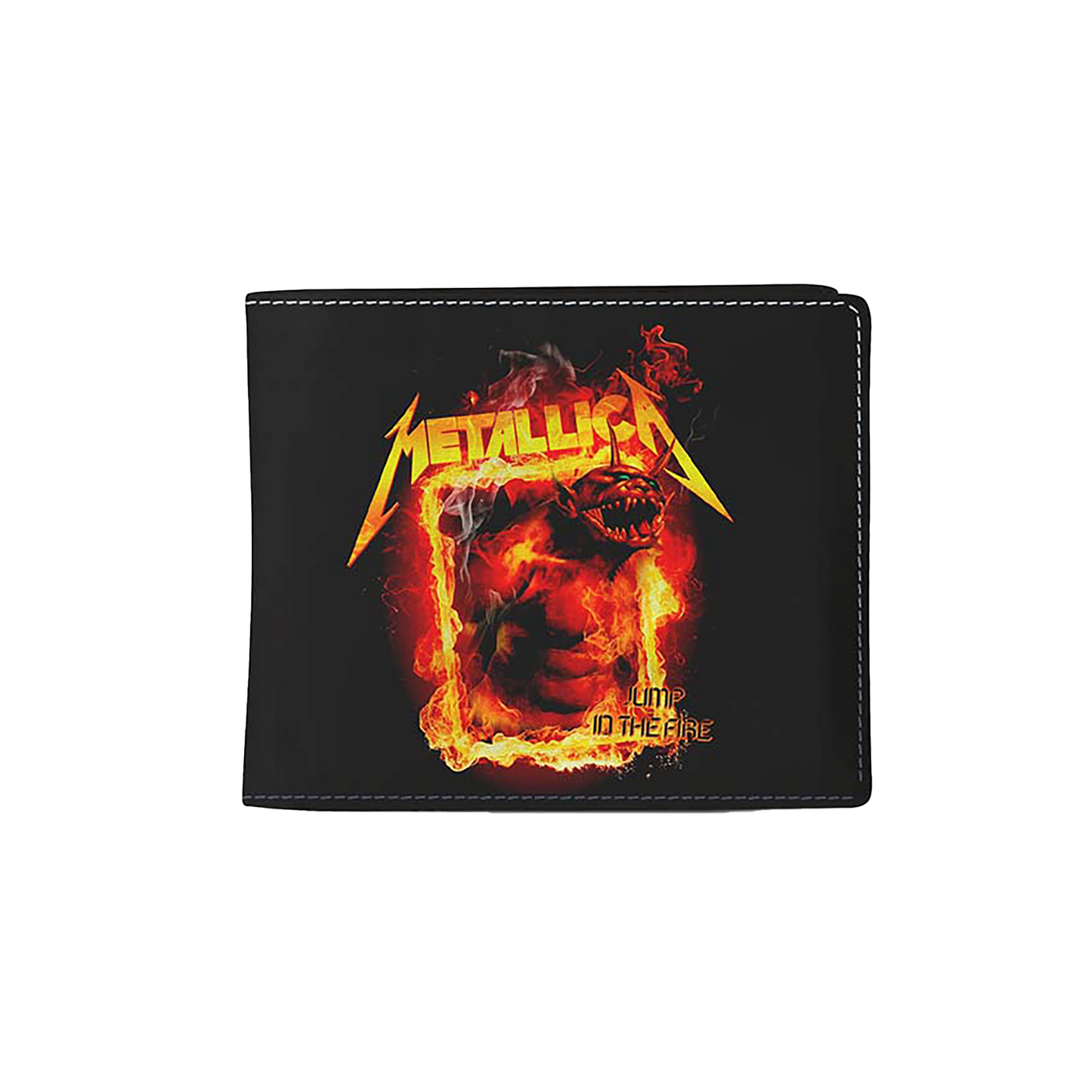 Rocksax Metallica Wallet - Jump In The Fire  | Buy Now For 19.99