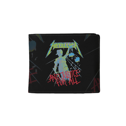 Rocksax Metallica Wallet - Justice For All  | Buy Now For 19.99