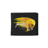 Rocksax Metallica Wallet - Pushead Flame  | Buy Now For 19.99