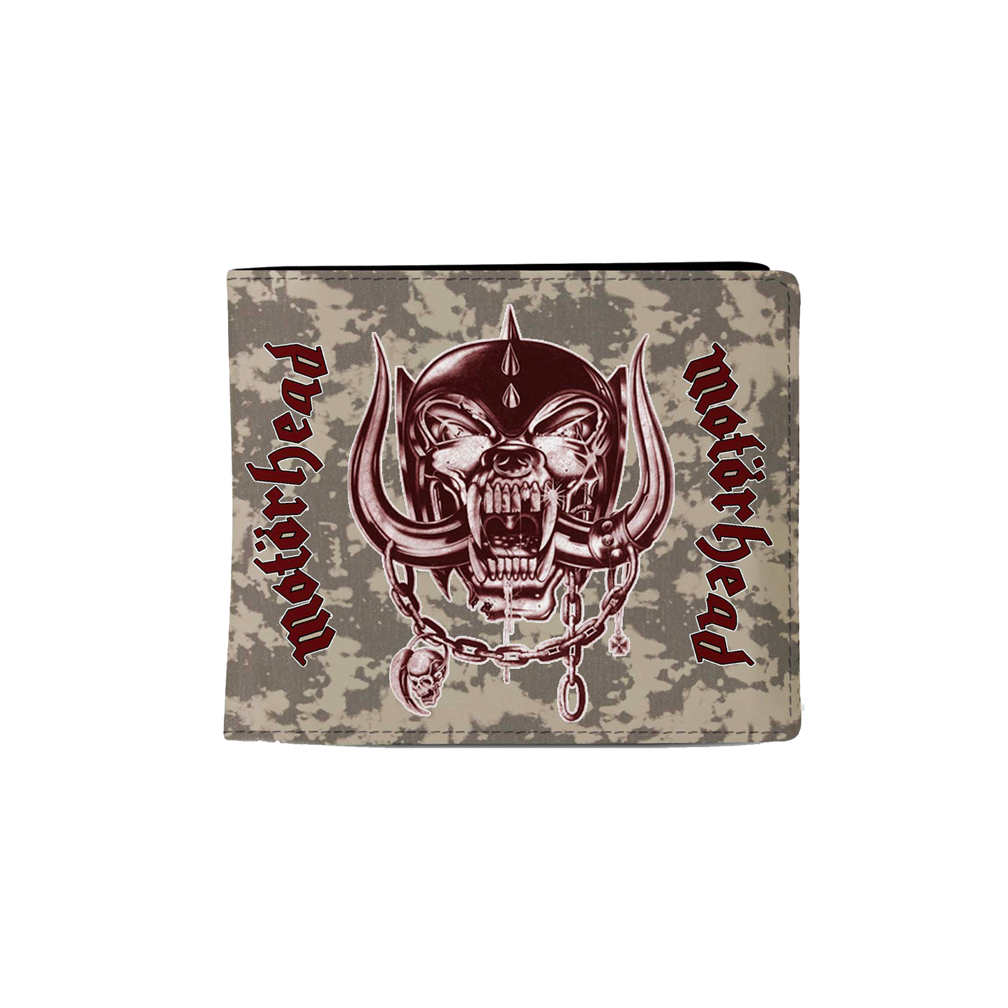 Rocksax Motorhead Wallet - England White  | Buy Now For 19.99