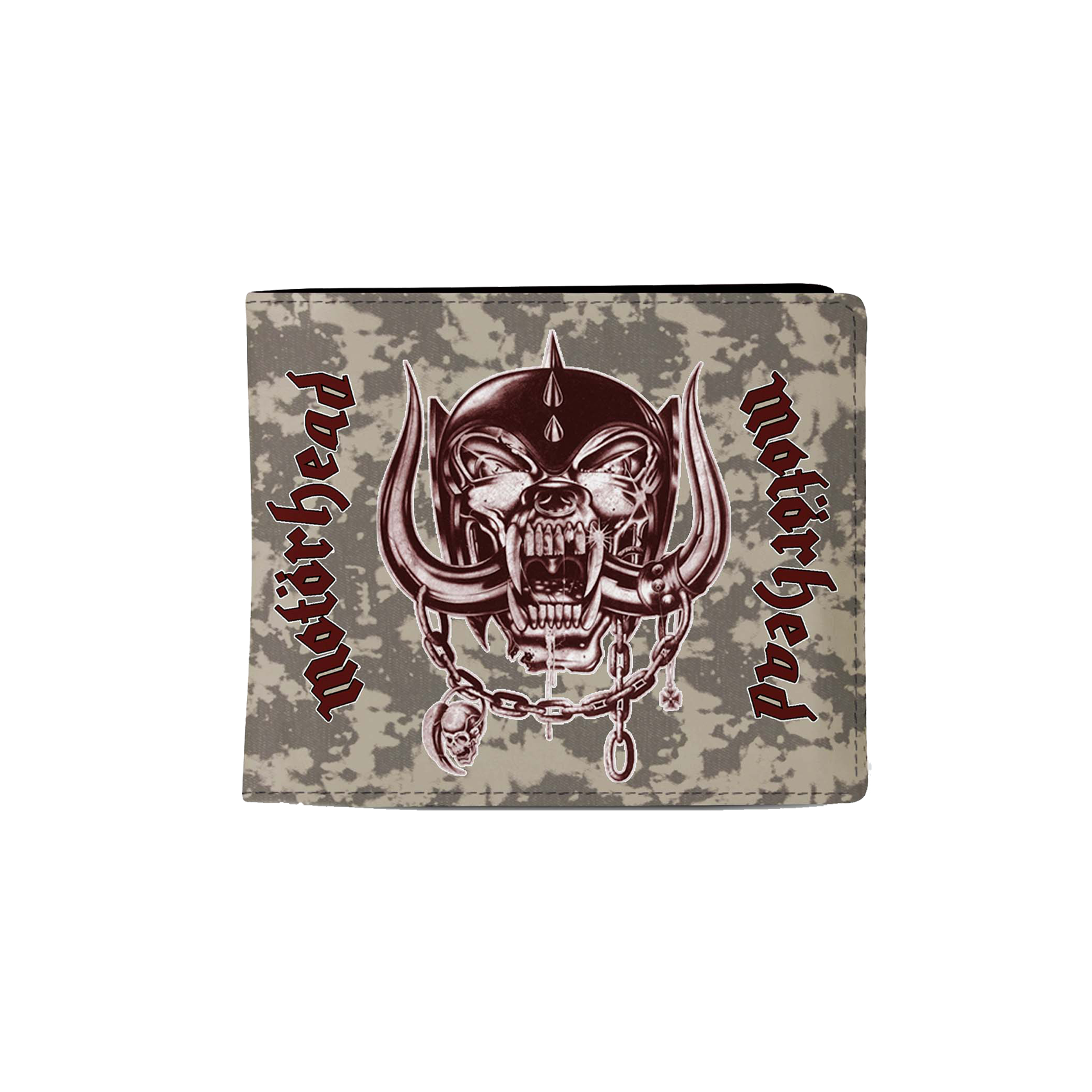 Rocksax Motorhead Wallet - England White  | Buy Now For 19.99