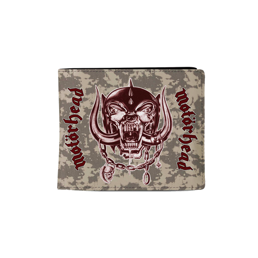 Rocksax Motorhead Wallet - England White  | Buy Now For 19.99
