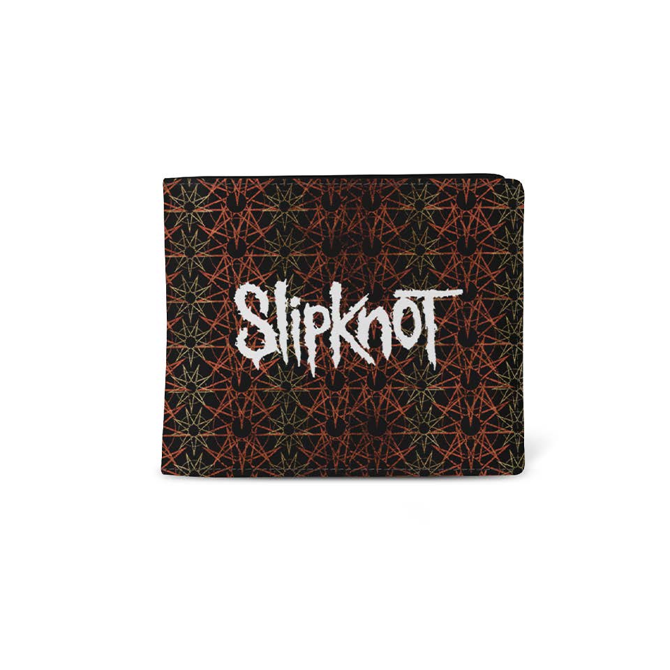 Rocksax Slipknot Wallet - Pentagram All Over  | Buy Now For 19.99