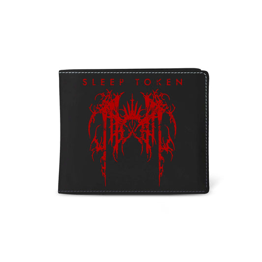 Rocksax Sleep Token Wallet - Grunge Logo  | Buy Now For 19.99