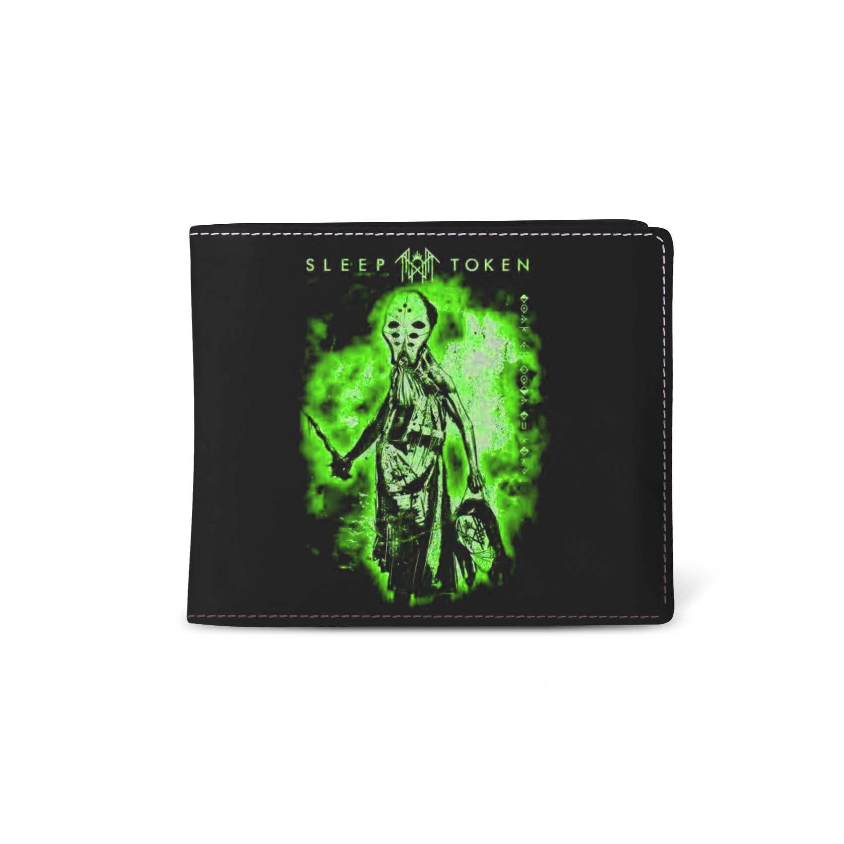 Rocksax Sleep Token Wallet - TNBTY (Green)  | Buy Now For 19.99